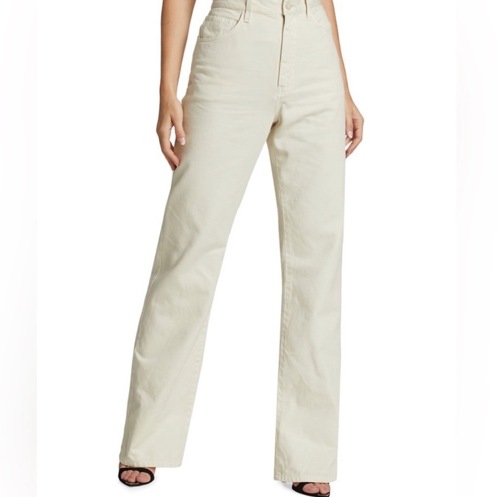 NEW Nili Lotan Mitchell Pant in Winter White Size 6 - Picture 2 of 10